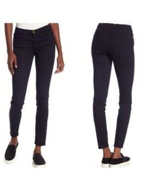FRAME Le Skinny de Jeanne in Deep Blue Dive - 26